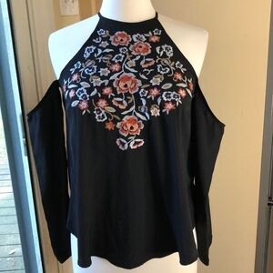 Abercrombie and Fitch Cold Shoulder Blouse